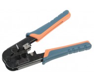 ITK Инструмент обжим для RJ-45,12,11 без храп мех сине-оранж