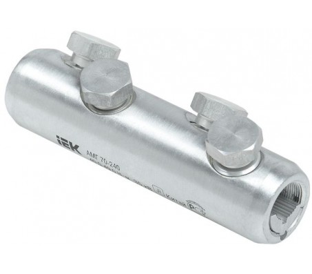 Алюминиевая механическая гильза со срывными болтами АМГ 70-240 до 35 кВ IEK