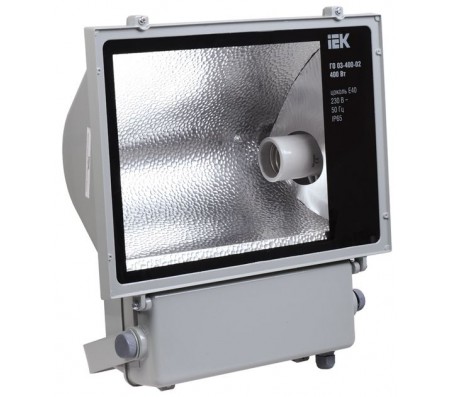 Прожектор ГО03-400-02 400Вт E40 серый асимметричный IP65 ИЭК