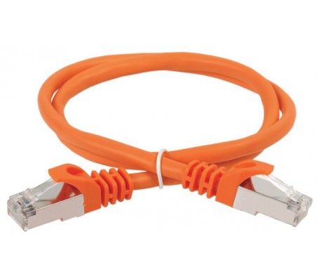 ITK Коммутационный шнур (патч-корд), кат.5Е FTP, 2м, оранжевый