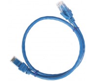 ITK Коммутационный шнур (патч-корд), кат.6 UTP, 0,5м, синий