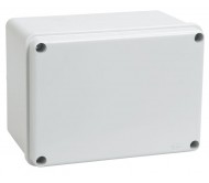 Коробка КМ41261 распаячная для о/п 150х110х85 мм IP44 (RAL7035, гладкие стенки)
