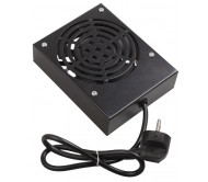 ITK Потолочная вентиляторная панель для шкафов LINEA W, 1 вентилятор, черная