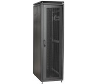 ITK Шкаф сетевой 19" LINEA N 18U 600х1000 мм перфорированные двери черный