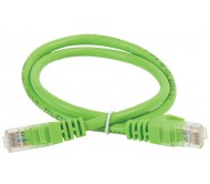 ITK Коммутационный шнур (патч-корд), кат.5Е UTP, 1,5м, зеленый